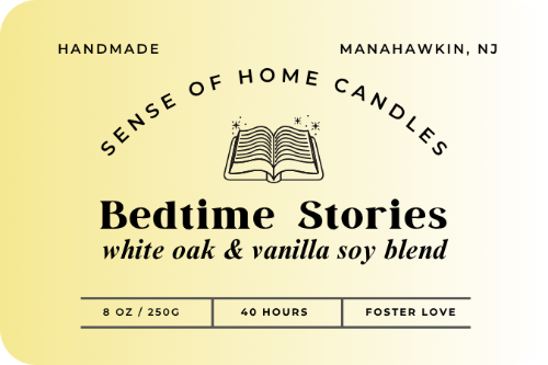 Bedtime Stories White Oak & Vanilla Soy Blend