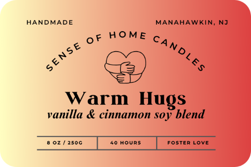 Warm Hugs Vanilla & Cinnamon Soy Blend