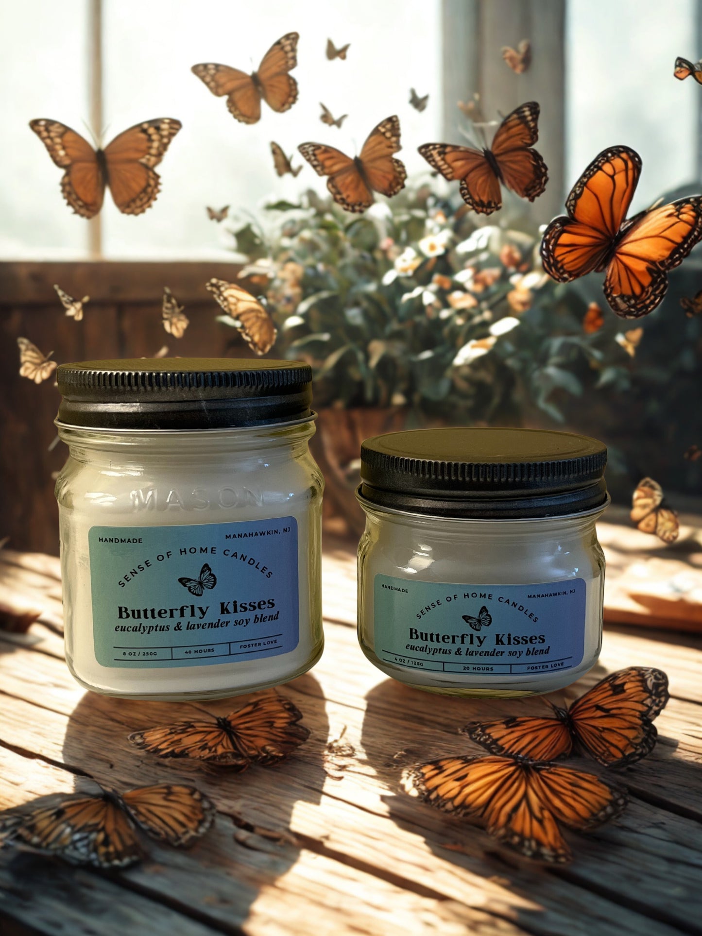 Butterfly Kisses Eucalyptus & Lavender Soy Blend