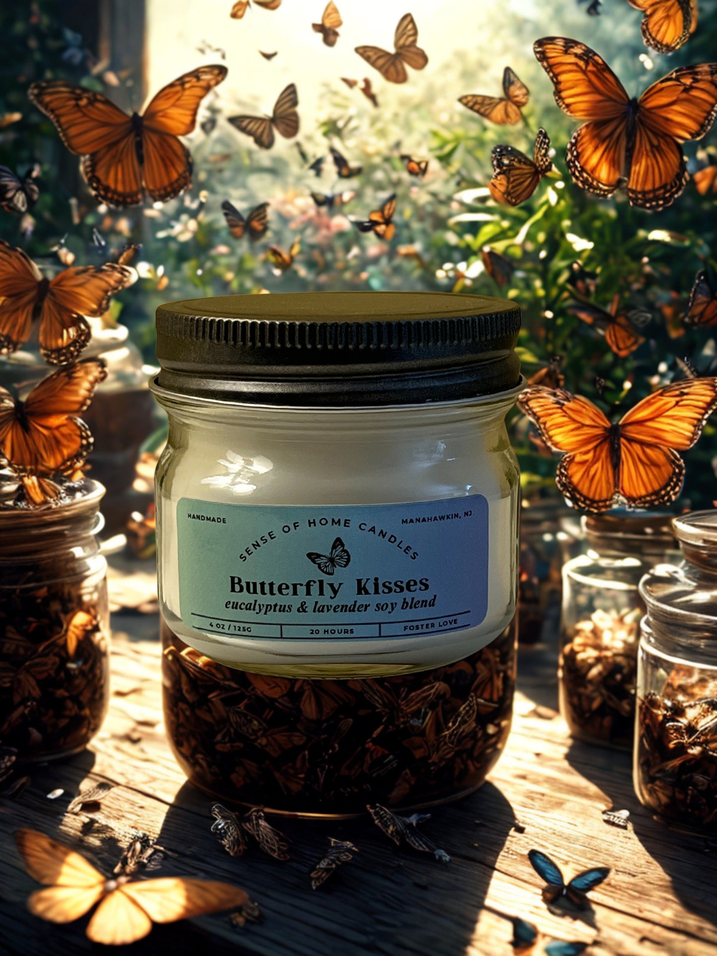 Butterfly Kisses Eucalyptus & Lavender Soy Blend