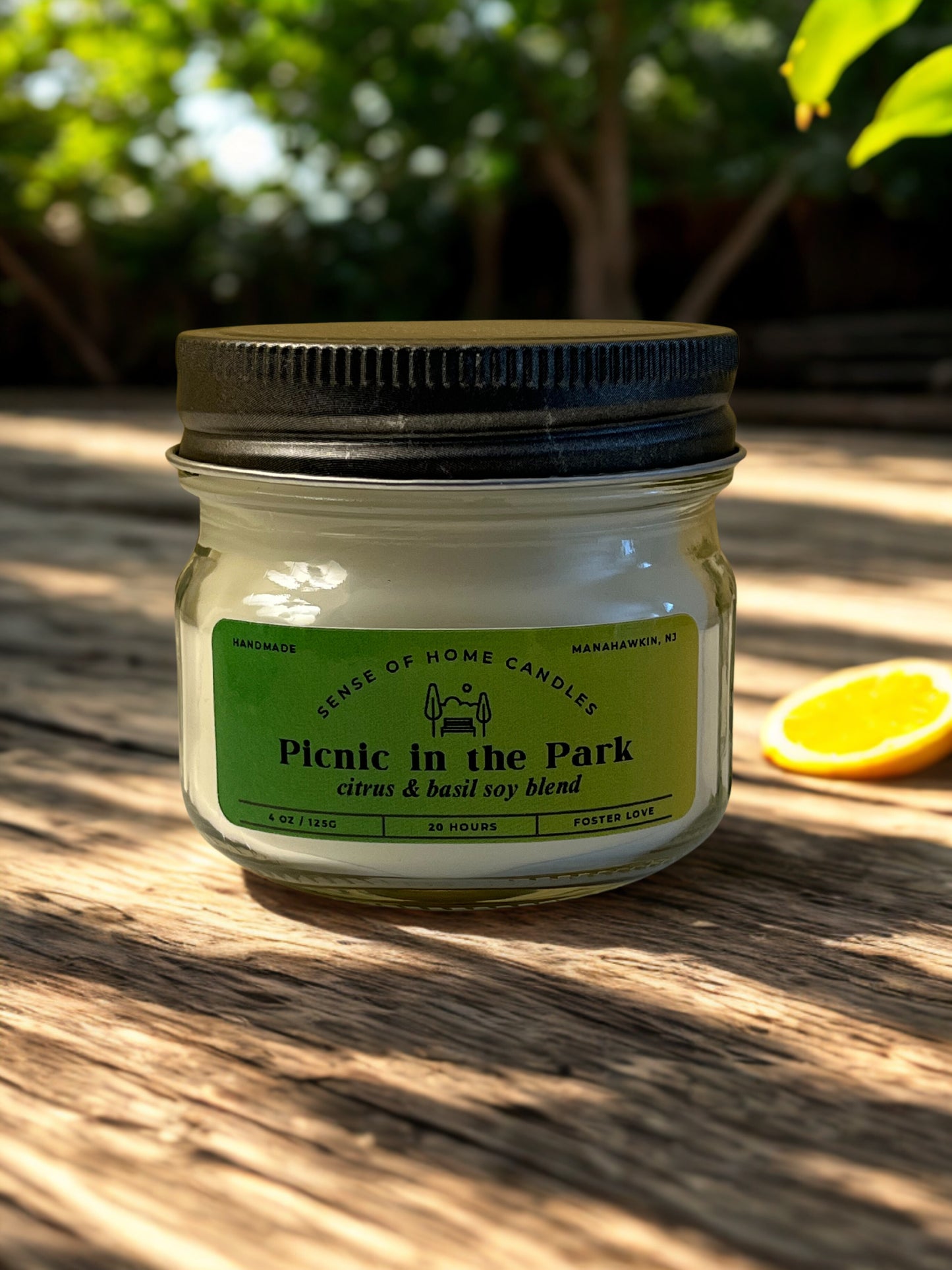 Picnic in the Park Citrus & Basil Soy Blend