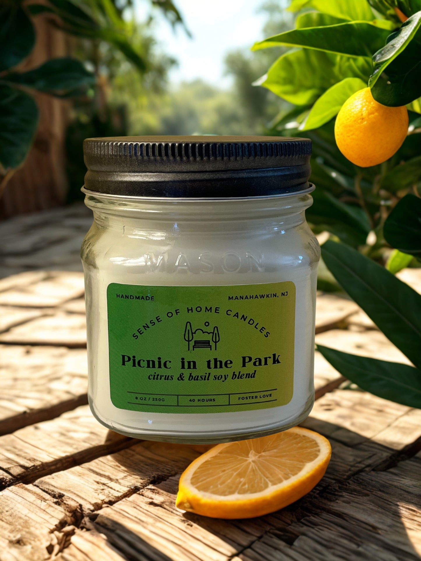 Picnic in the Park Citrus & Basil Soy Blend