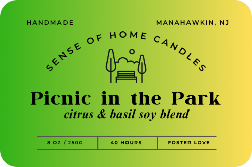 Picnic in the Park Citrus & Basil Soy Blend